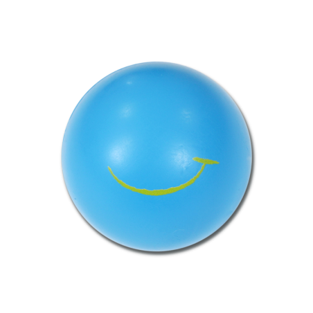 Balle en mousse - bleue moyennement souple