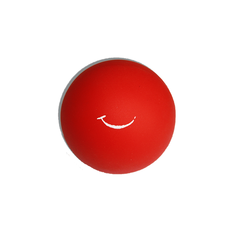 Balle anti stress rouge ø7 cm