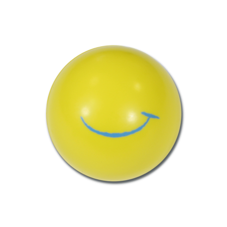 Balle en mousse - jaune très souple