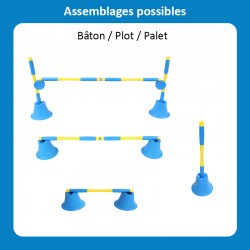 création de parcours moteur, d'obstacles